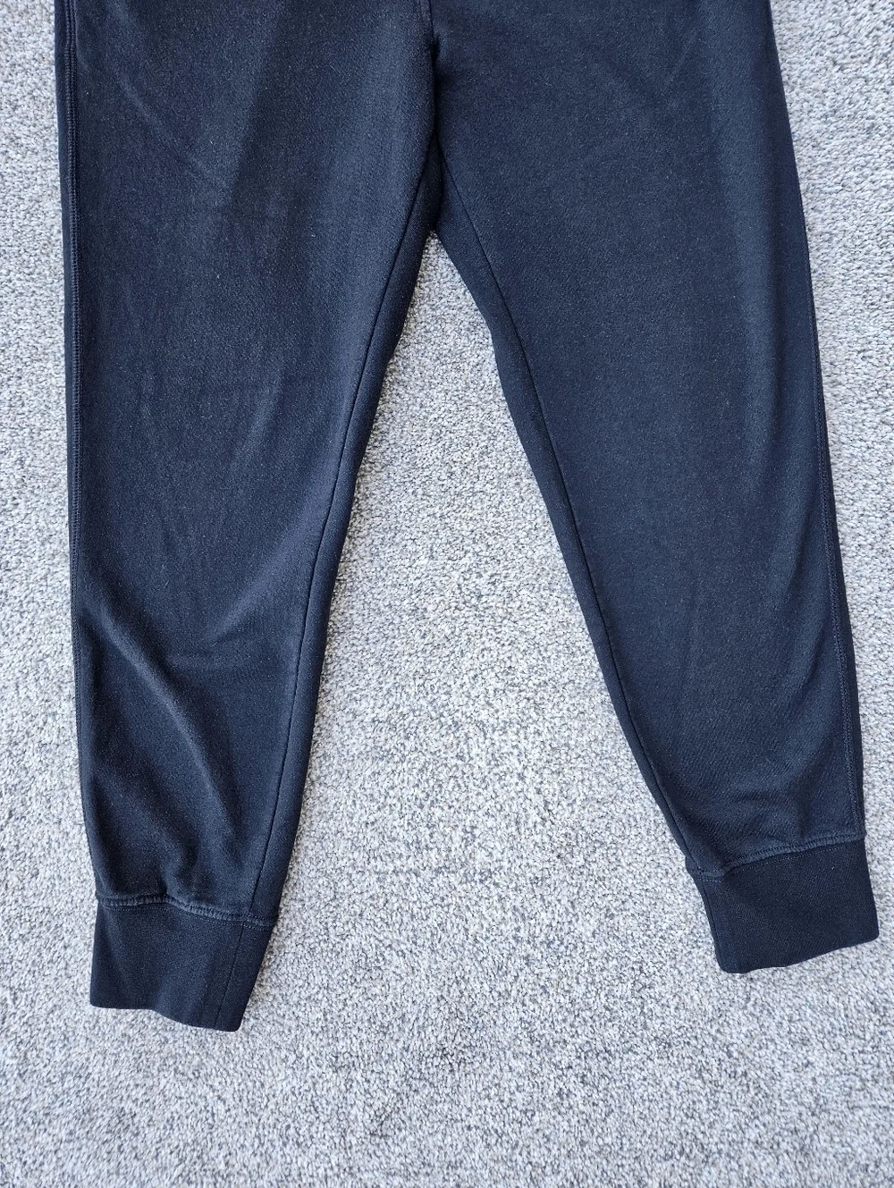 North Face Jogger Pants Black Tapered Sweatpants Pockets Warm Mens Size Medium